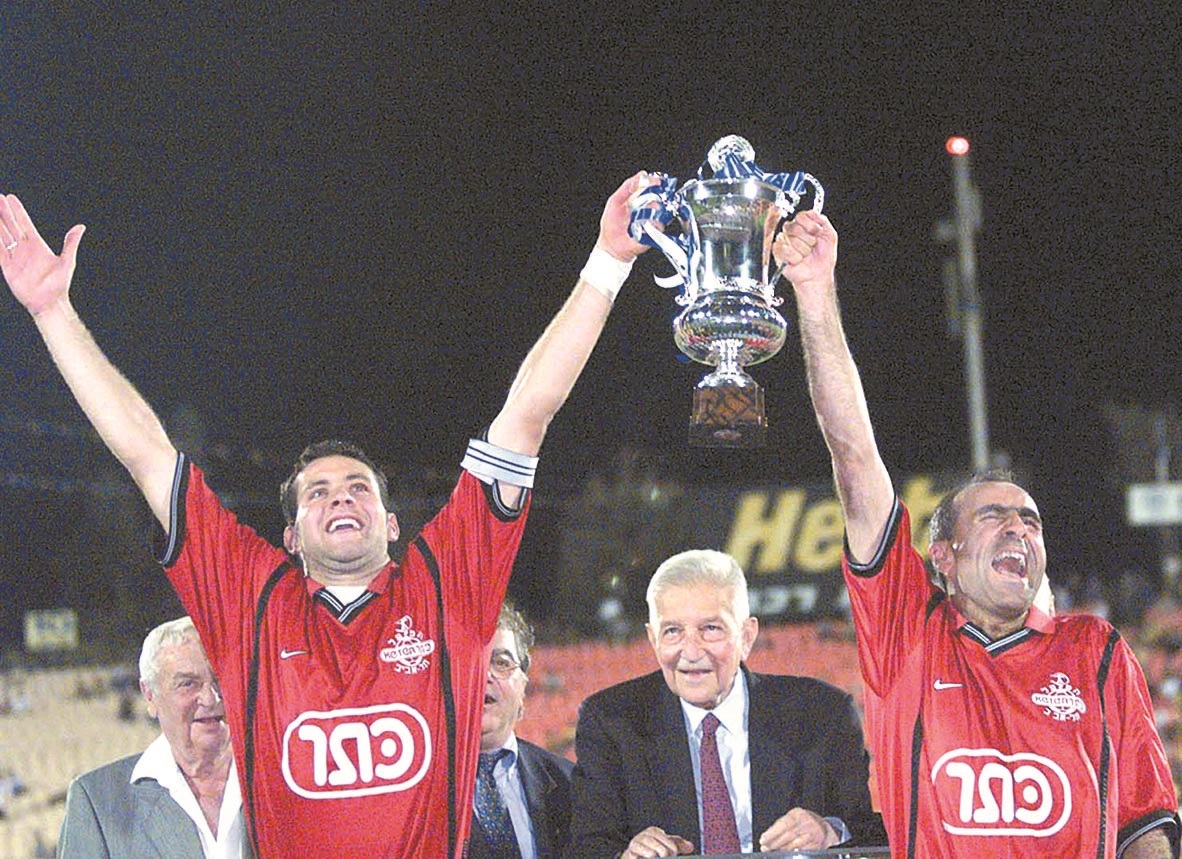 שמעון גרשון ושלום תקווה חוגגים דאבל