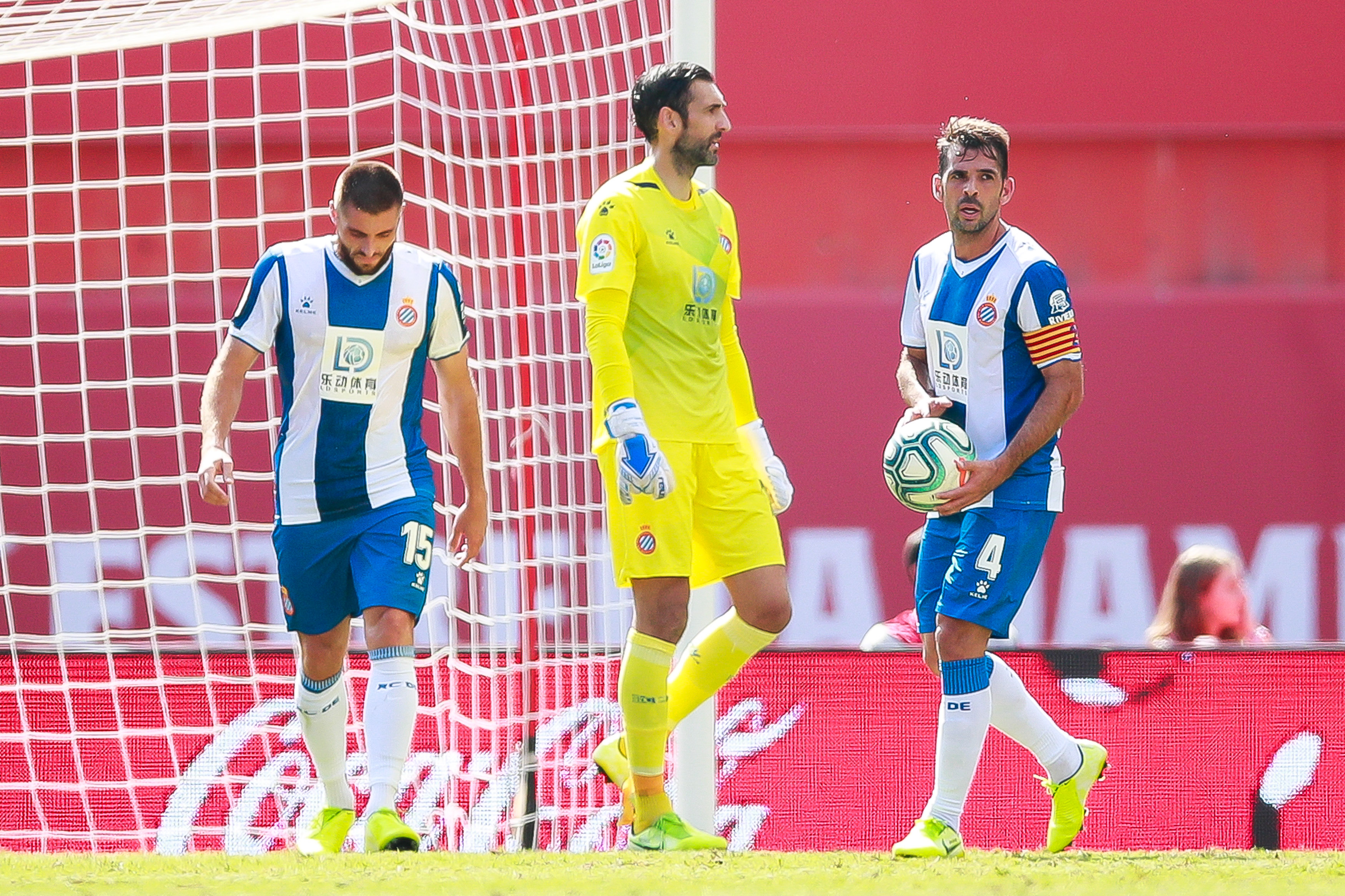 שחקני אספניול מאוכזבים