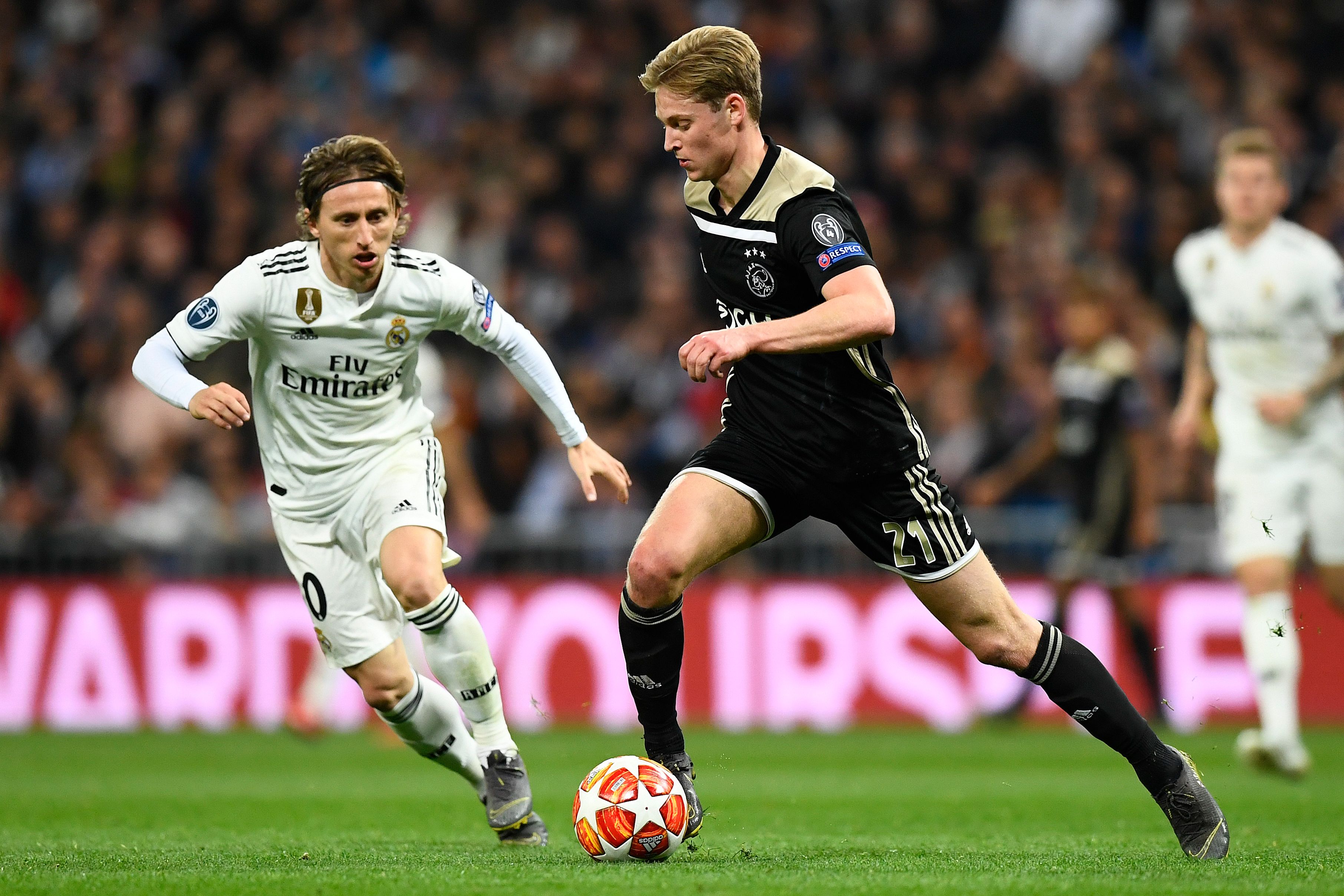 פרנקי דה יונג, לוקה מודריץ'