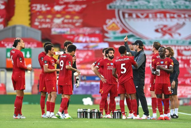 קלופ ושחקני ליברפול 