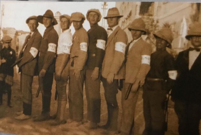 מחלקת הסדרנים ששמרה על הסדר