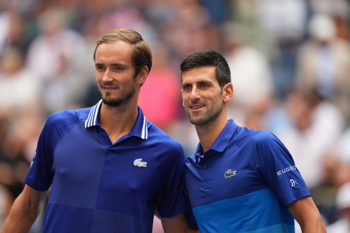 דניל מדבדב, נובאק דג'וקוביץ', גמר אליפות ארה