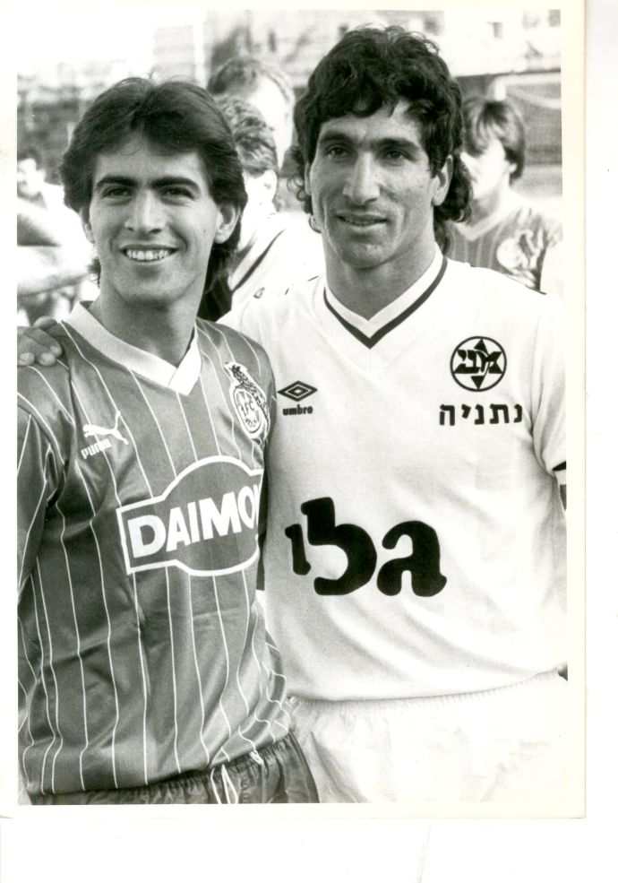 דוד לביא עם דוד פיזנטי