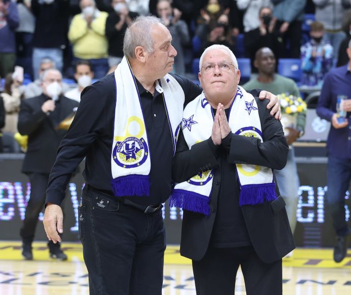 פיני גרשון עם צביקה שרף