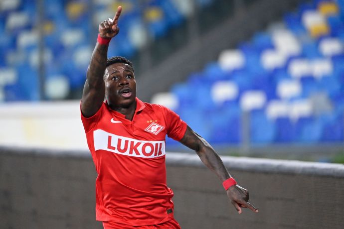 קווינסי פרומס, קשר ספרטק מוסקבה