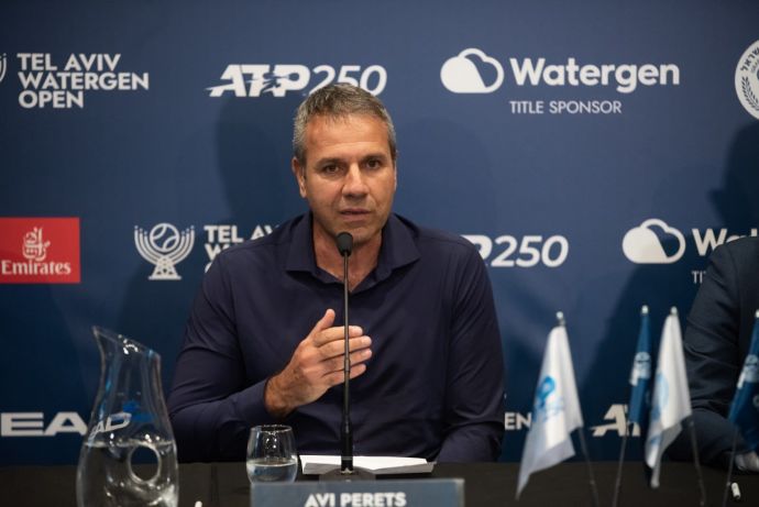 יו"ר איגוד הטניס אבי פרץ