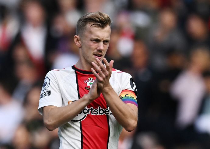 ג'יימס וורד פראוס, שחקן סאות'המפטון