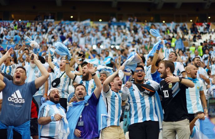 אוהדי נבחרת ארגנטינה