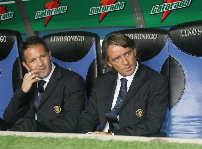 סינישה מיכאילוביץ' עם רוברטו מאנצ'יני