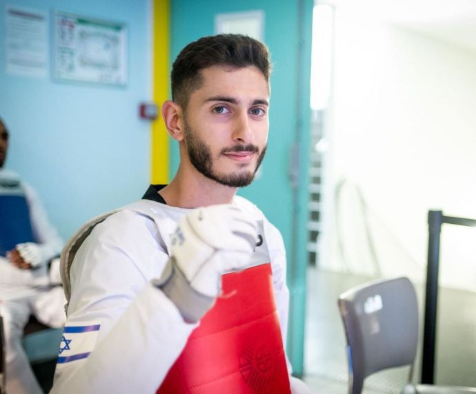 נמרוד קרביצקי, לוחם טאקוונדו