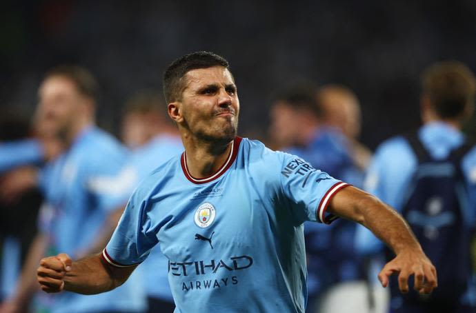 שחקן מנצ'סטר סיטי, רודרי. גמר ליגת האלופות 2023