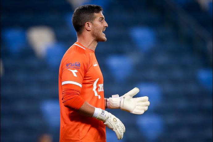 רן קדוש שוער הפועל חיפה