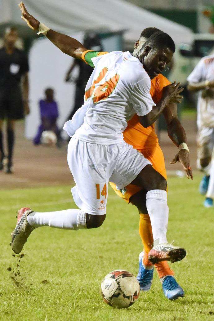 עלי מוחמד במדי נבחרת ניז'ר, 2019