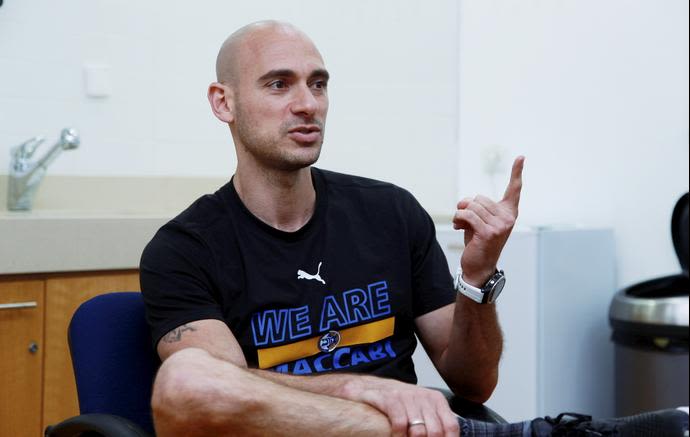 מאמן הכושר של מכבי תל אביב רגב פנאן