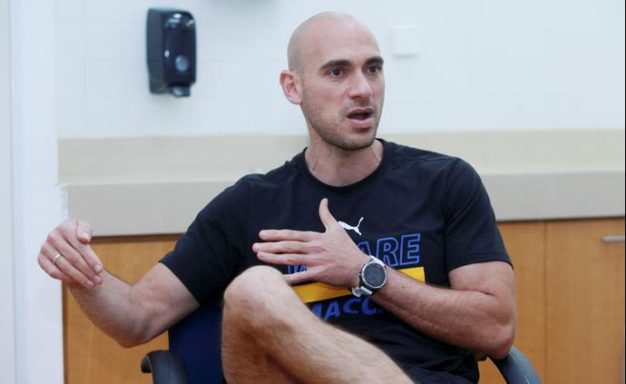 מאמן הכושר של מכבי תל אביב רגב פנאן