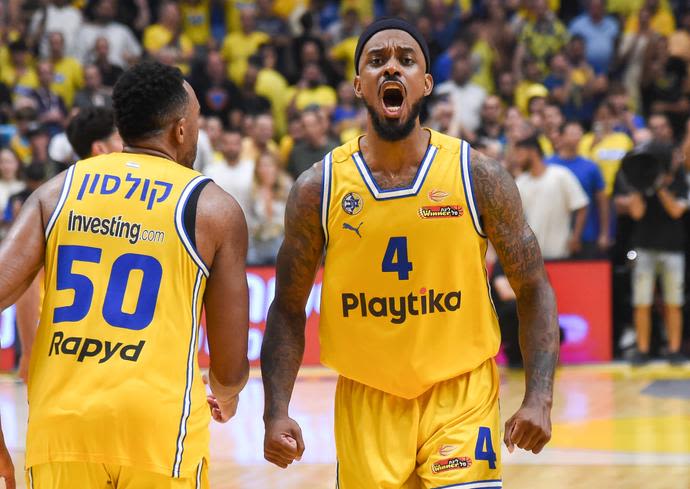 לורנזו בראון שחקן מכבי תל אביב