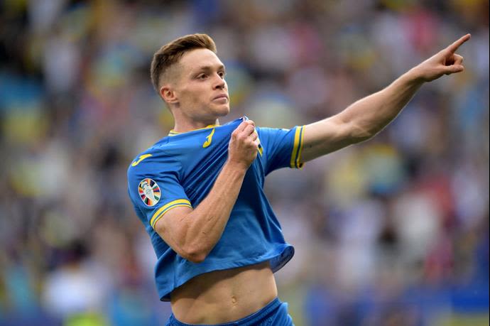 ויקטור ציגאנקוב, שחקן נבחרת אוקראינה