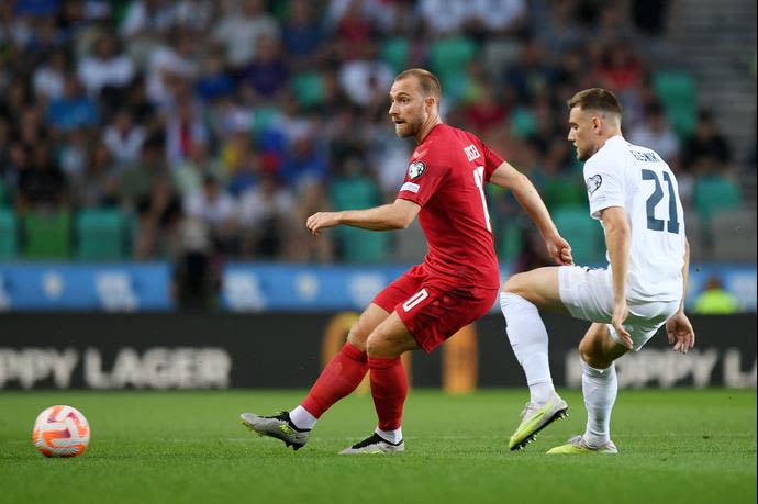 כריסטיאן אריקסן, שחקן נבחרת דנמרק