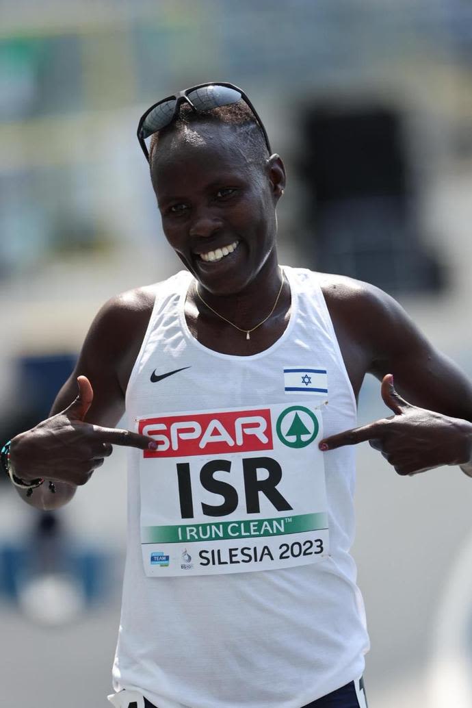 לונה צ'מטאי סלפטר, אצנית ישראלית