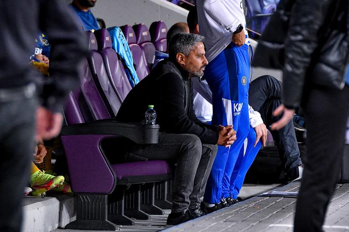 ברק יצחקי מאמנה הזמני של מכבי תל אביב