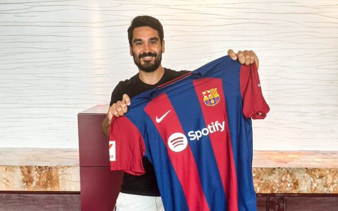 ברצלונה הודיעה: אילקאי גונדואן חתם בקבוצה