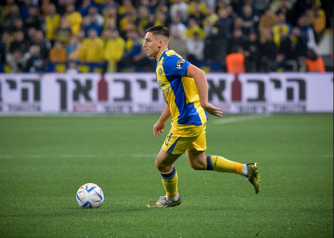 אוסקר גלוך, שחקן מכבי תל אביב