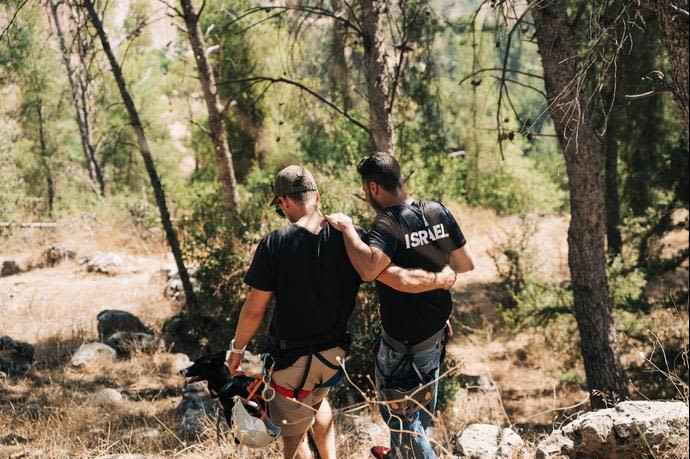 סנפלינג משותף של מתנדבי עמותת החתול עם 669