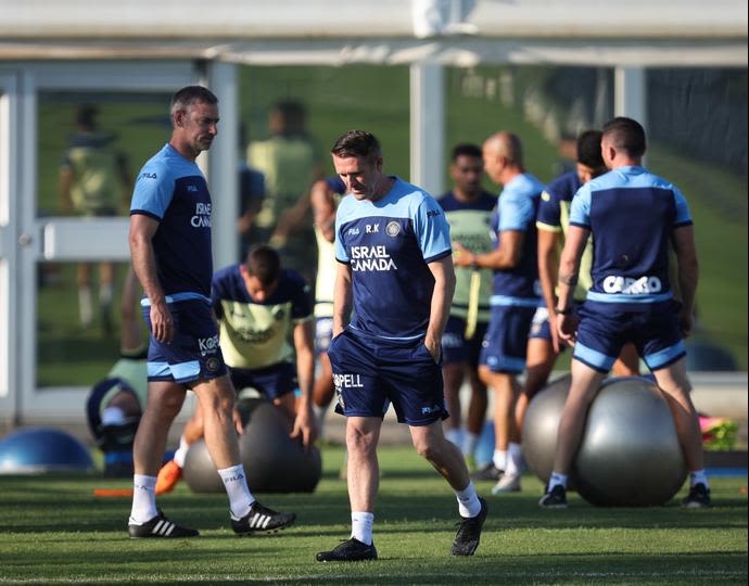 רובי קין, מאמן מכבי תל אביב