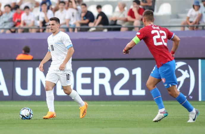 אוסקר גלוך נבחרת ישראל הצעירה