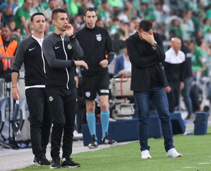 ברק בכר, גיא ויזינגר, גיא צרפתי, הצוות המקצועי של מכבי חיפה