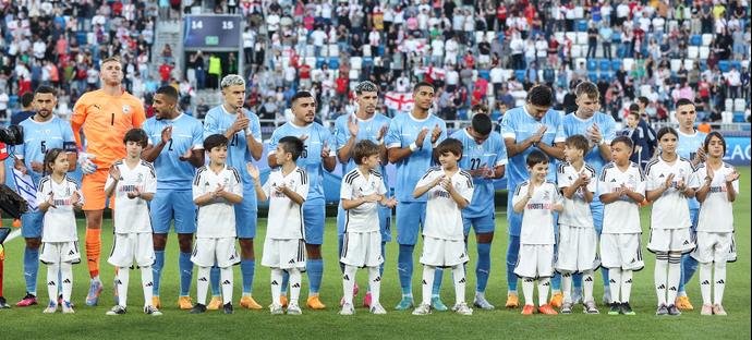 שחקני הנבחרת הצעירה של ישראל