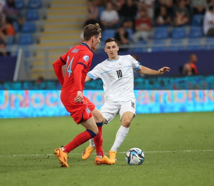 שחקן הנבחרת הצעירה של ישראל, אוסקר גלוך