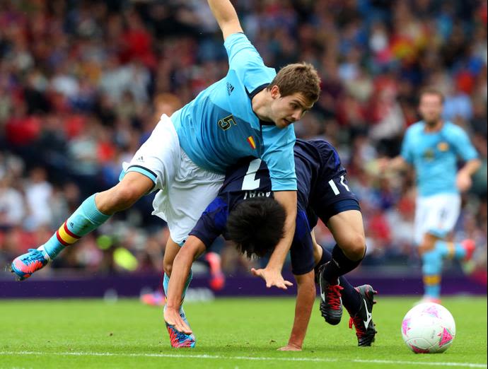 איניגו מרטינס במדי נבחרת ספרד האולימפית, 2012