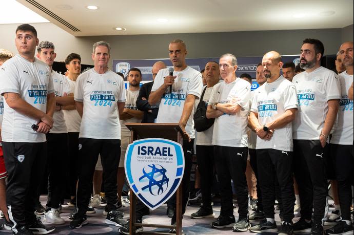 קבלת הפנים של נבחרת ישראל הצעירה