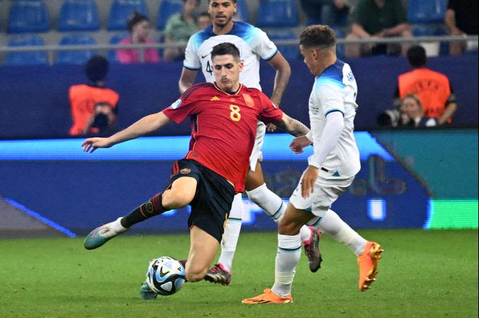 אויהאן סאנסט, שחקן הנבחרת הצעירה של ספרד