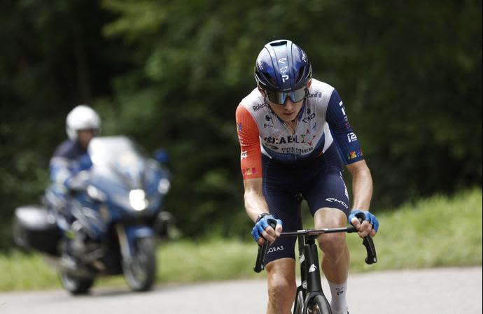 קריסטס ניילנדס הרוכב הלטבי של קבוצת ישראל פרמייר טק