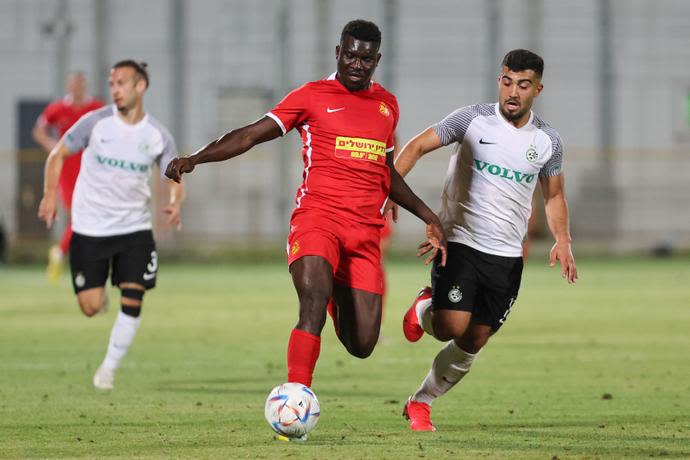 אלטון אקולטסה מ.ס. אשדוד מול מכבי חיפה