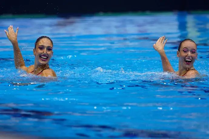 שלי בובריצקי, אריאל נשיא, מקום רביעי בעולם בשחייה אומנותית באליפות העולם ביפן