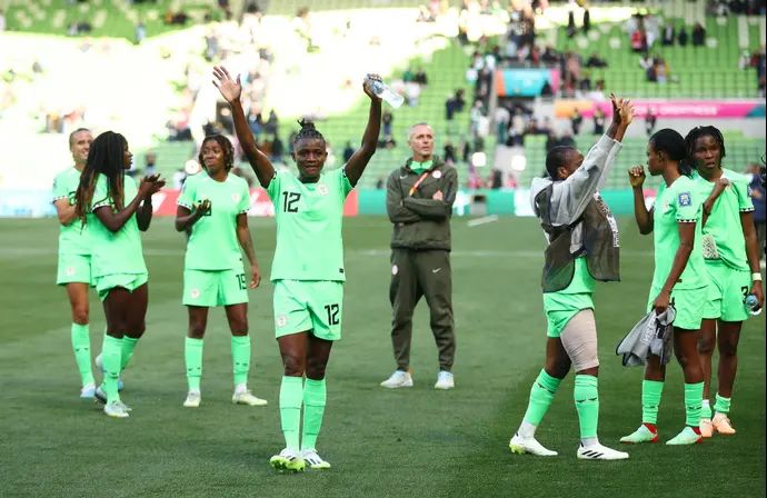 שחקניות נבחרת הנשים של ניגריה