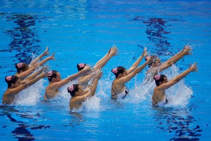 נבחרת ישראל בשחייה אומנותית, תרגיל קבוצתי חופשי