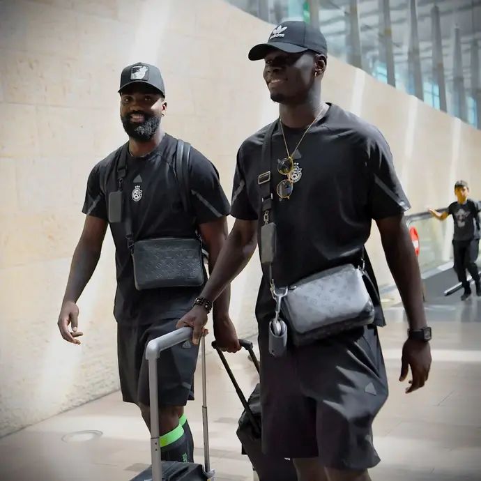 פרנזי פיירו לצד עבדולאי סק מכבי חיפה