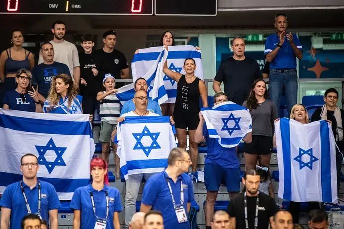 קהל נבחרת ישראל באליפות אירופה לנוער בכדורסל