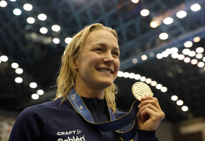 שרה שוסטרום שחיינית שבדית