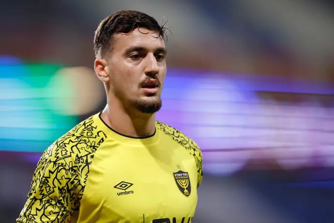 ירדן שועה שחקן בית"ר ירושלים