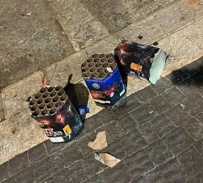 כוורות הזיקוקין לאחר השימוש