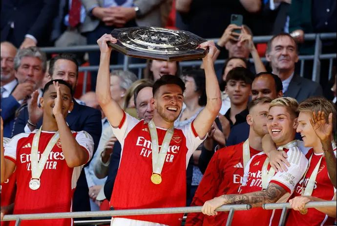 דקלן רייס, קשר ארסנל