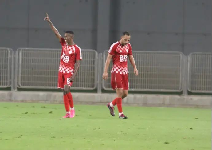 אוראל באייה חוגג שער של הפועל חדרה