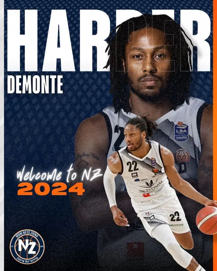 שחקן עירוני נס ציונה דמונטה הארפר