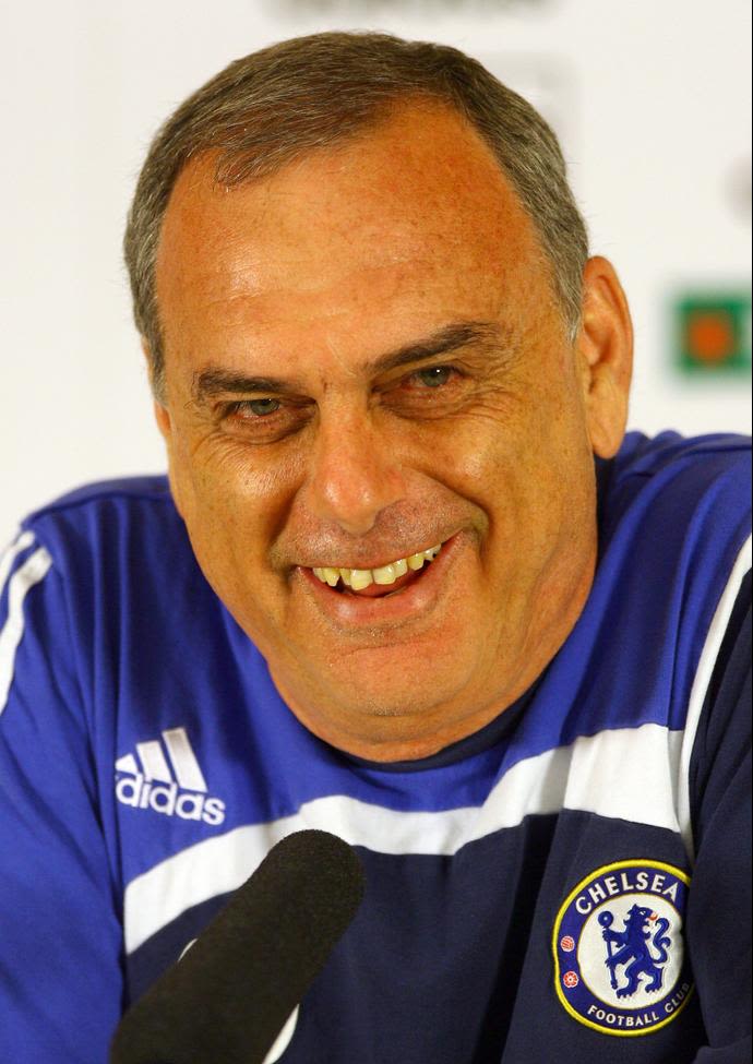 אברהם גרנט כמאמן צ'לסי ב-2008