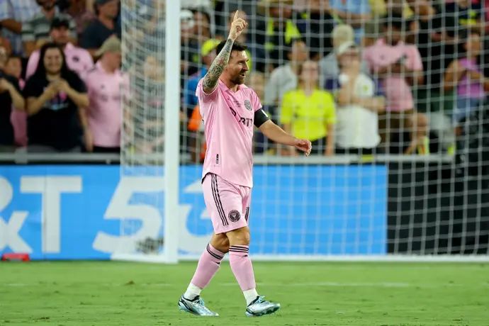 ליאונל מסי, אינטר מיאמי, חוגג